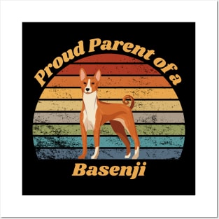 Proud Parent of a Basenji Posters and Art